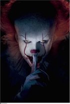 It - Pennywise Says Sssshh Poster - L - Multicolours