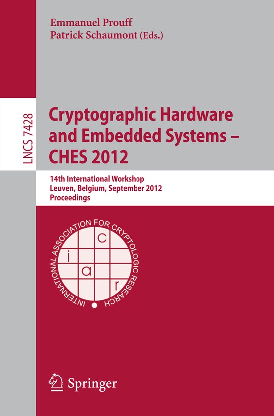 Cryptographic Hardware and Embedded Systems - Ches 2012 - cover