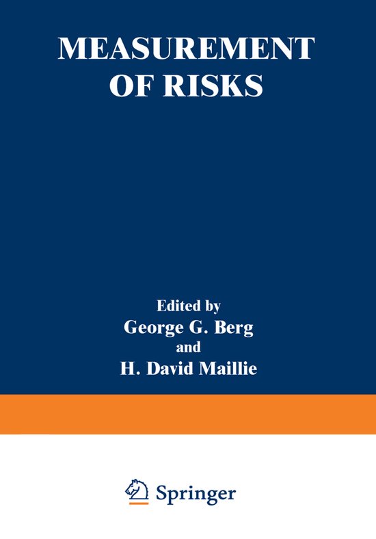 Measurement of Risks - cover