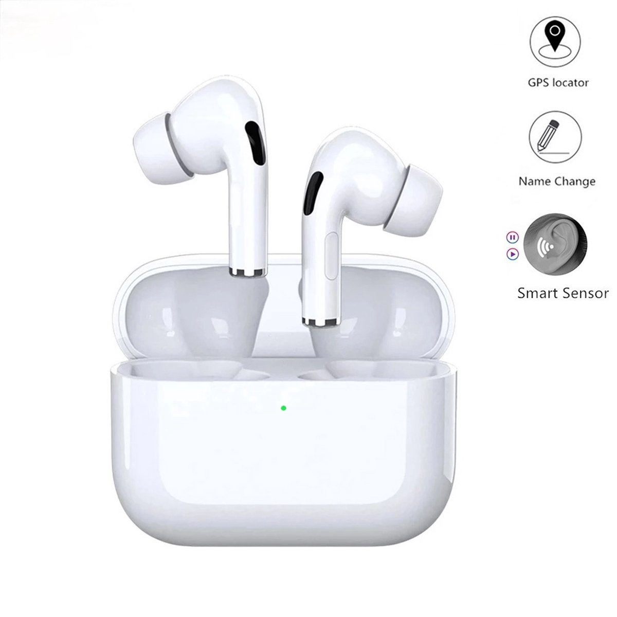 Pro3 Tws Wireless Bt5.0 Earphones - Draadloze oordopjes - Bluetooth 5.0 - Handsfree bellen - Diepe bas - Oplaadcase - In-ear oordopjes - Goedkope draadloze oordopjes - Compatibel met iOS en Android - Hoofdtelefoon - Touchbediening