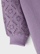 NBFDALLIE LS SWEAT UNB Purple Sage 68