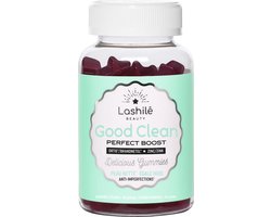 Lashilé Beauty Good Clean - Supplement voor gezondere huid - Anti Acne - Met vitamine E & Zink - Helpt huidoneffenheden bestrijden - 60 vegan gummies