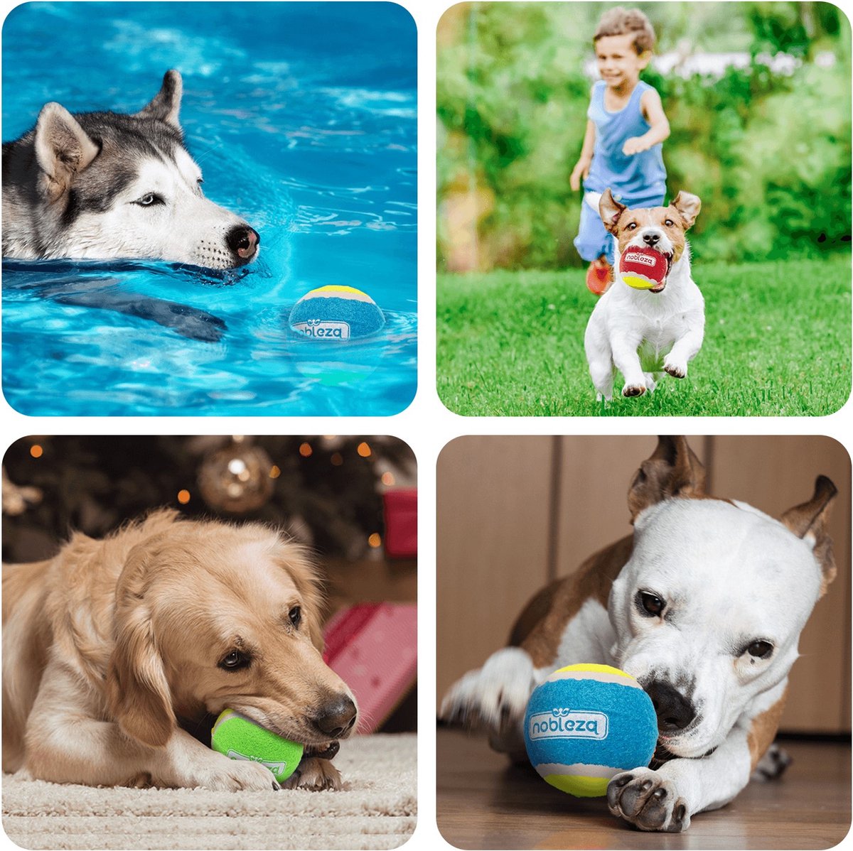 Ultieme Werpspeelgoed Interactieve Hond Automatische Balwerper, Tennisbalwerpmachine For Grote Honden, Inclusief 6 Ballen (Size : D