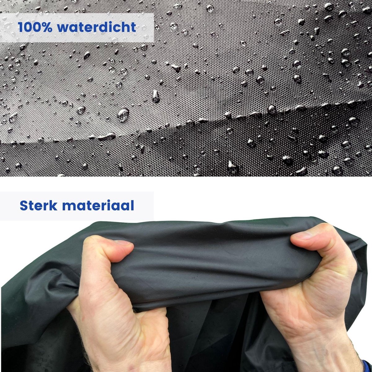 Scooterhoes met windscherm - maat M - waterdicht - scooter hoes - voor Vespa, Fiddle, Peugeot, Piaggio – foto 3
