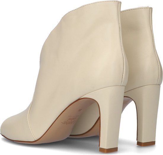CUTEHEELS Dames Enkellaarsjes Met Stilettohak En Ronde Neus - Imitatiebont Gevoerd