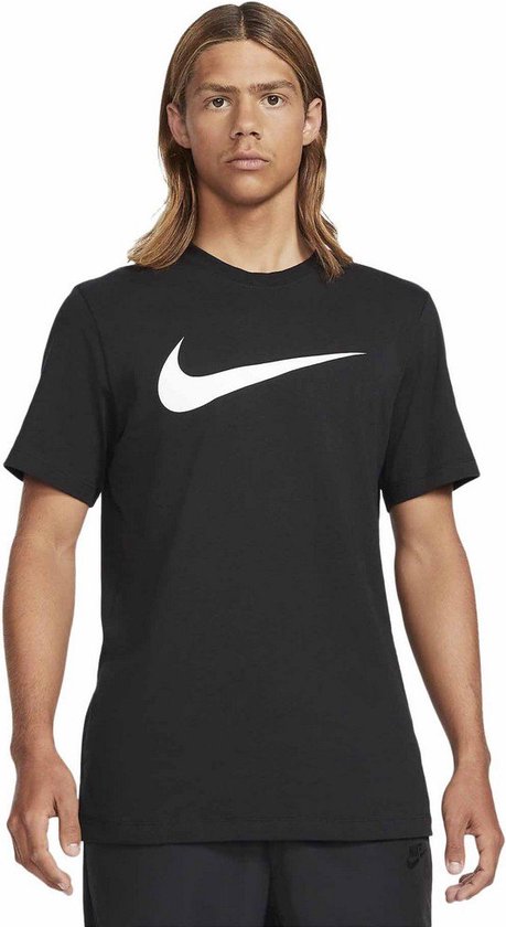 NIKE Sportswear Swoosh T-shirt à manches courtes Homme Zwart - Taille XXXL  | bol.com