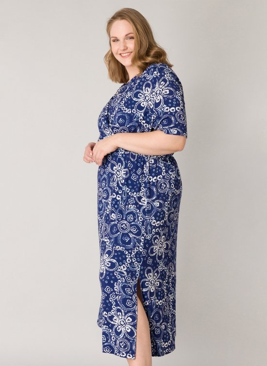 YESTA Hannamie One pieces - Indigo Blue/MultiCol - maat X-0(44)