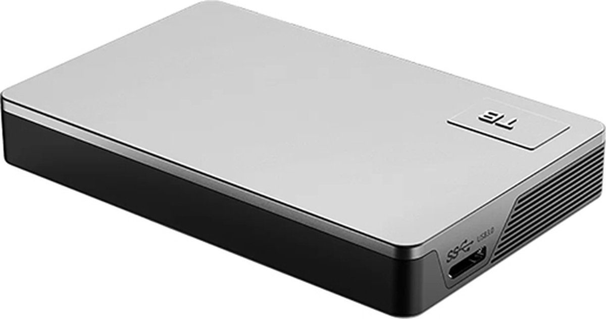 Netac K338 2TB External Hard Disk Silver