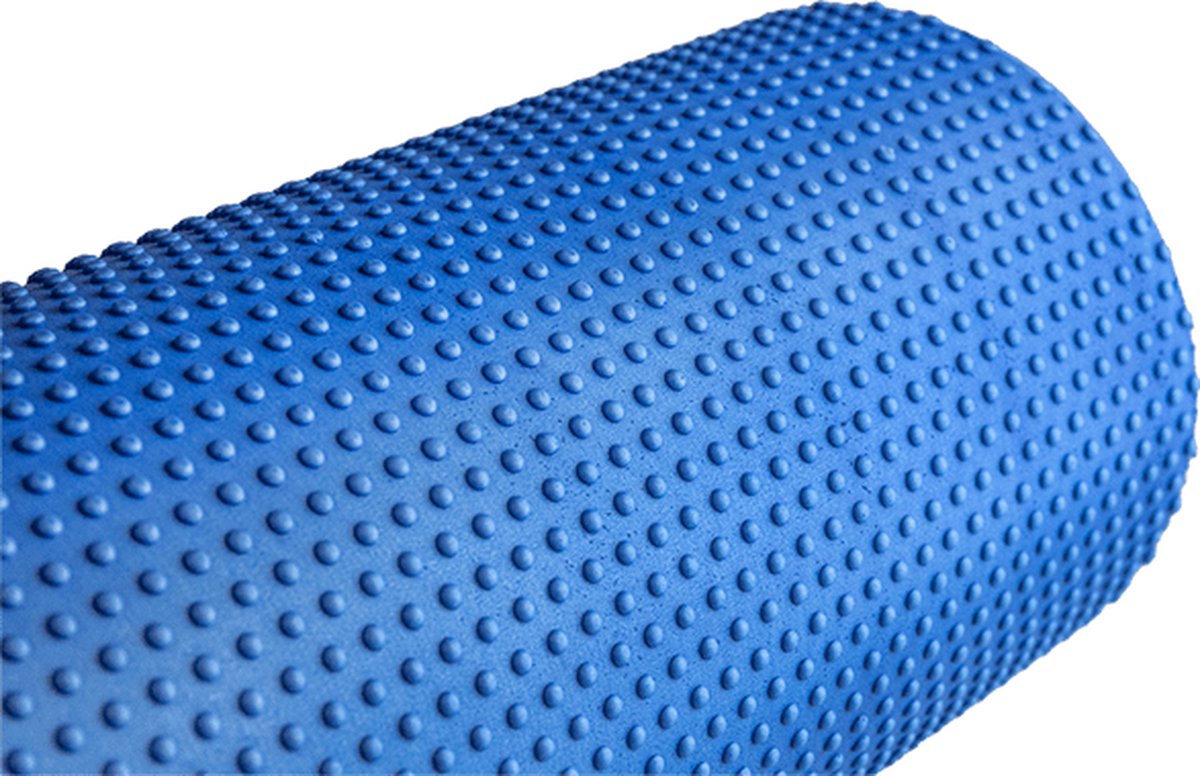Matchu Sports - Foam roller - Foamroller -  Massage - Massage roller - 45 cm - Zacht - Blauw thumbnail 3