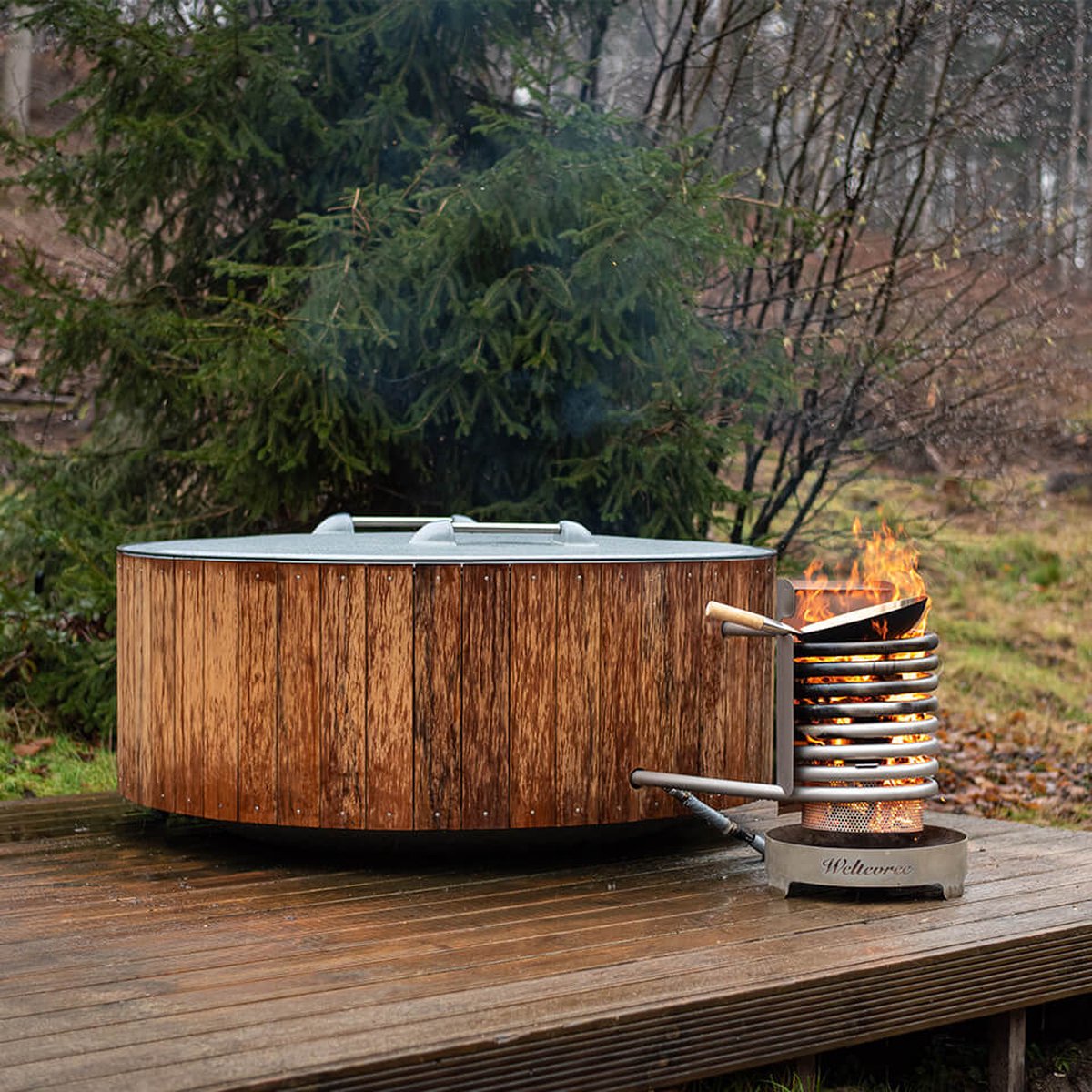 Weltevree | Dutchtub Wood | Hottub Houtgestookt | Duurzaam - afbeelding 3