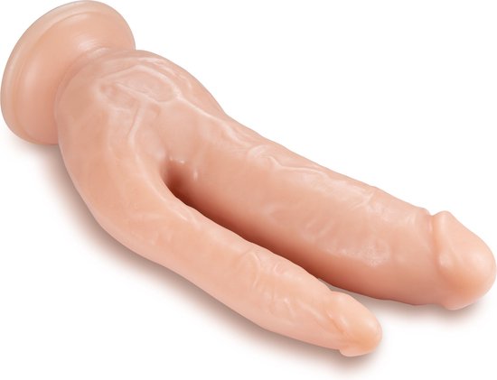 Dr. Skin - Dubbele Dildo 21 cm - Vanilla
