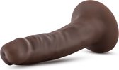 Dr. Skin - Realistische Dildo Met Zuignap 14 cm - Chocolate