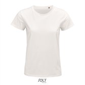 SOL'S - Pioneer T-Shirt dames - Wit - 100% Biologisch Katoen - S