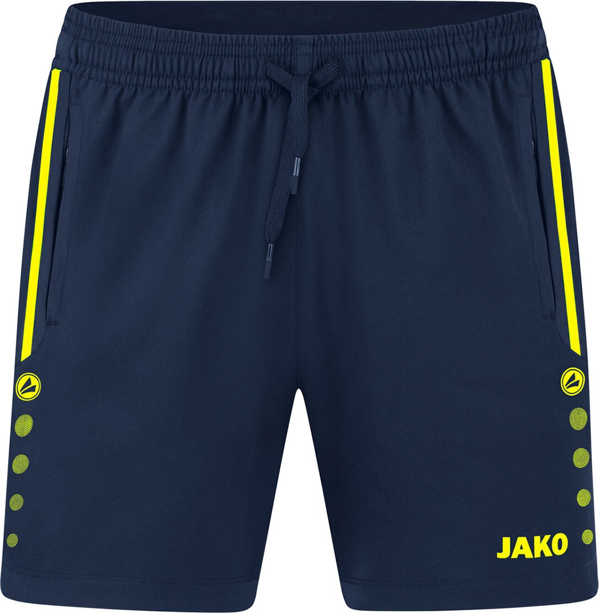 Jako - Short Allround - Blauwe Voetbalshort Dames-42