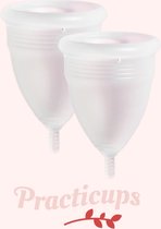 Coupe menstruelle réutilisable Practicups - 2 pièces