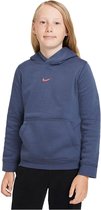 Nike Zigzag Capuchon Mannen Thunder Blue / Thunder Blue / Chile Red - Maat 13-15 Years