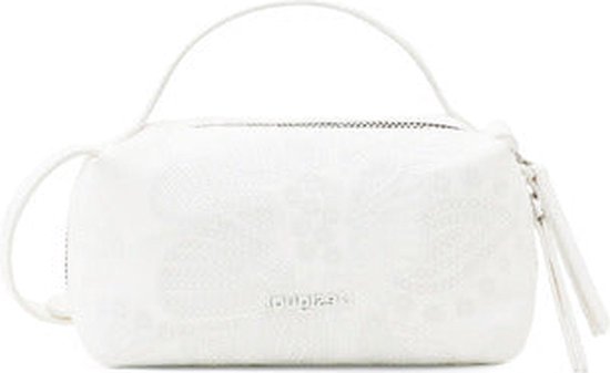 Sac Bandoulière Desigual Aquiles 23 Ronda - Blanc - Motif Floral - Polyuréthane - Neuf