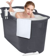 HelloBath® - Bath Bucket - XL - 125 cm - Zwart - Zitbad - Ligbad  (Verzending in Doos)... | bol.com