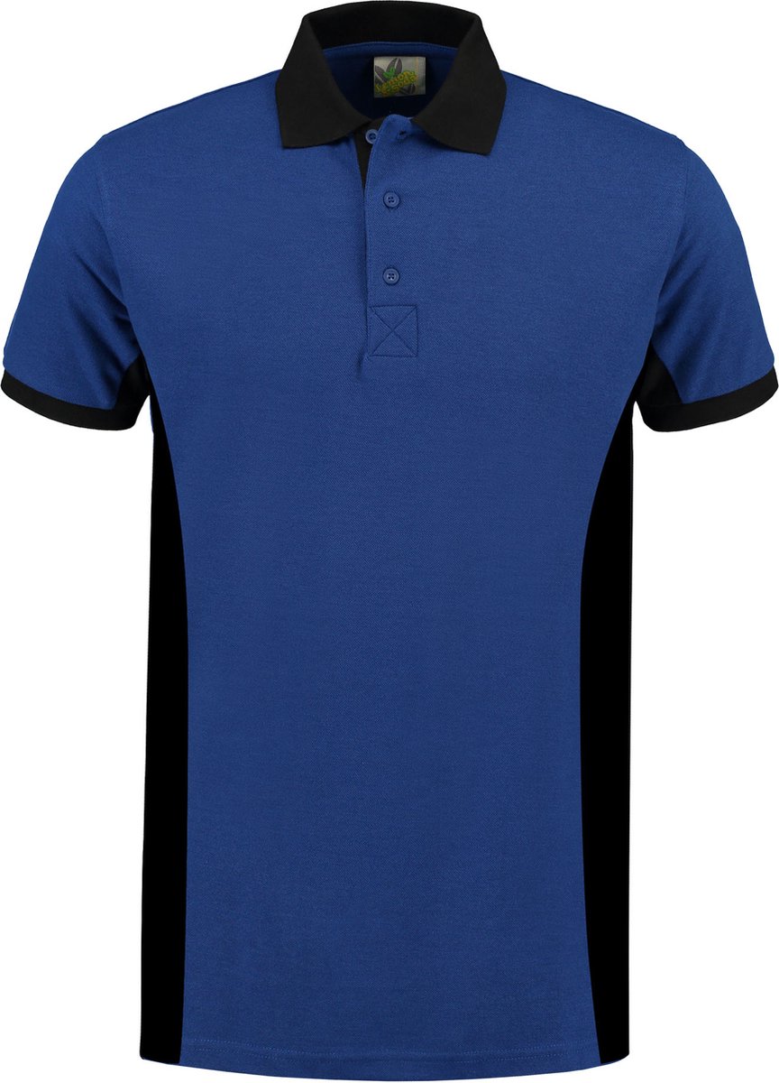 Lemon & Soda 4600 Unisex Regular Fit Polo-Royal Blue/BK-XL