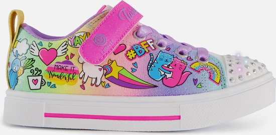 Skechers Twinkle Sparks - Bff Magic Meisjes Sneakers - Multicolour - Maat 31