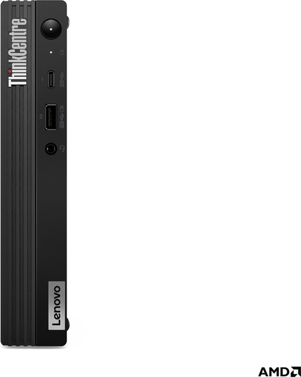Lenovo ThinkCentre M75q 3200GE mini PC AMD Ryzen™ 3 8 GB DDR4-SDRAM 512 GB SSD Windows 11 Zwart