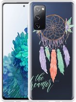 Hoesje Geschikt voor Samsung Galaxy S20 FE Watercolor Dreamcatcher