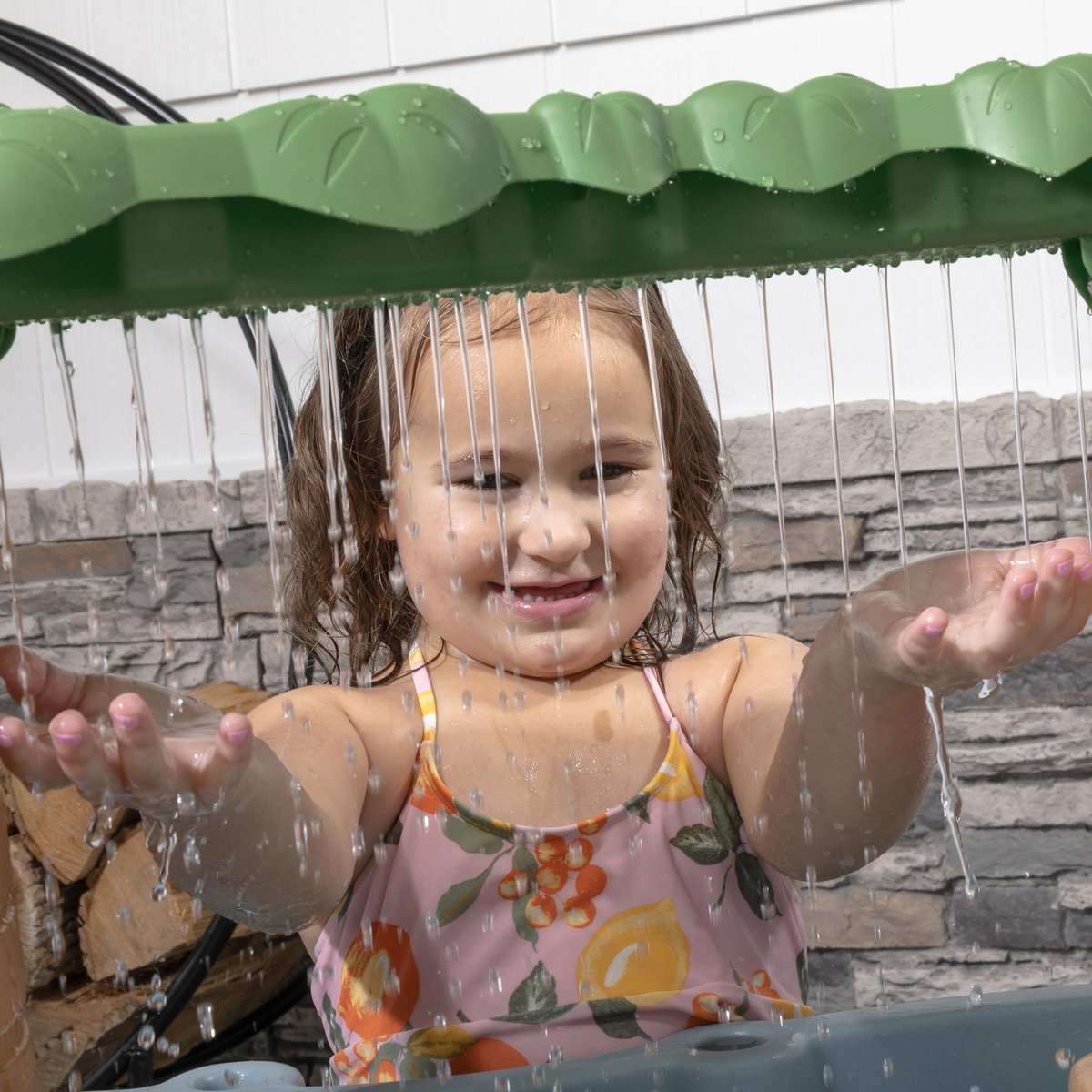 Step2 Dino Showers Watertafel - incl. 13-delig accessoireset - Waterspeelgoed voor kind - Activiteitentafel met water voor de tuin / buiten — afbeelding 12