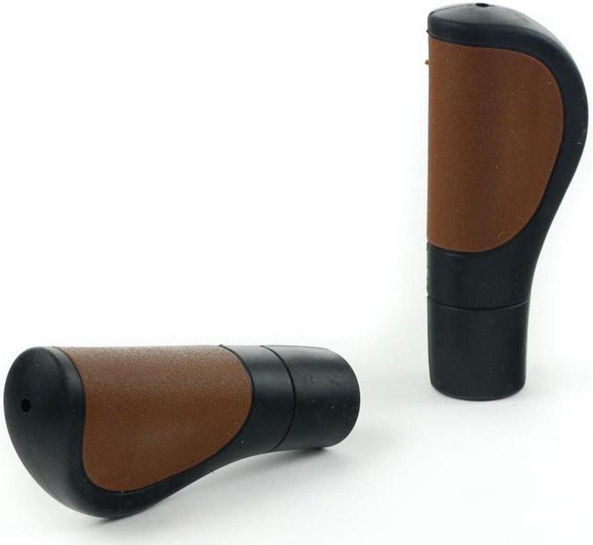 Widek Handvatten City Comfort 120 Mm Rubber Bruin 2 Stuks