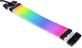 Lian Li Strimer Plus V2 - GPU Verlengkabel - 3x 8-pin - 3x 6+2 Pin - 30cm - RGB
