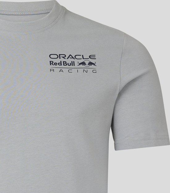 Oracle Red Bull Racing Small Logo Core maat XXL T-shirt Grijs 2023 - Max Verstappen - Formule 1 - Sergio Perez van Oracle Red Bull Racing — afbeelding 2