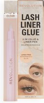Makeup Revolution - False Lash Liner Glue Clear - Transparant - Wimperlijm Pen
