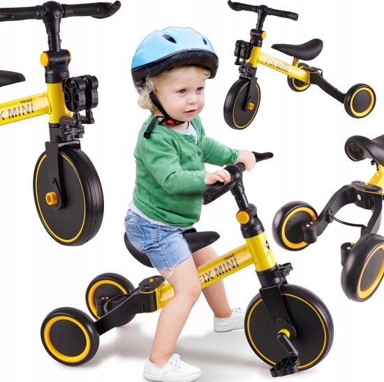 Fix Mini Bicycle 3 en 1 - Vélo d'équilibre - Vélo pour enfants - Tricycle - Cadeau - Jouets