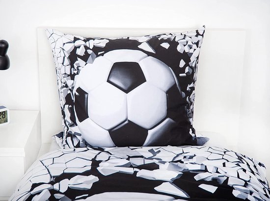 Herding Batwheels Bed Linen, Pillowcase 80 x 80 cm with Reversible Motif, Duvet Cover 135 x 200 cm, with Zip, 100% Cotton/Renforcé