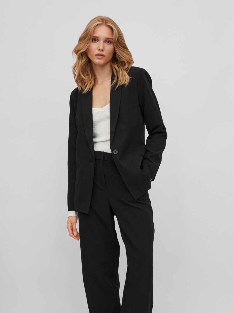 Vila VIKAMMA BLAZER - NOOS Dames Blazer Black - Maat 44