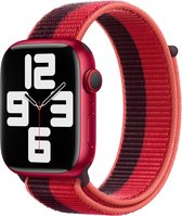 Apple Watch Sport Loop - 45mm - Rood - Regular - voor Apple Watch SE/5/6/7