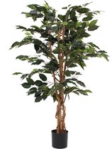 Mica Decorations Ficus Kunstplant - H110 x Ø65 cm - Groen