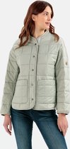 camel active Gewatteerde jas van gerecycled polyester - Maat womenswear-38 - Licht kaki