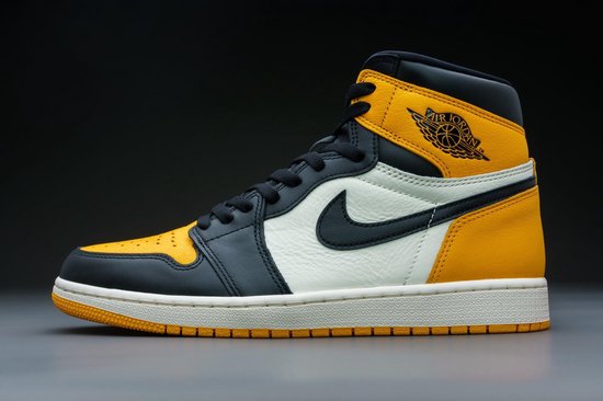 Air Jordan 1 Retro High OG Yellow Toe Taxi - 555088-711 - Maat 36