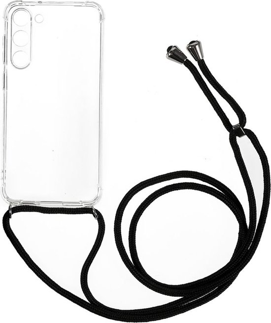 Coque Samsung Galaxy S23 avec Cordon Antichoc TPU Transparent