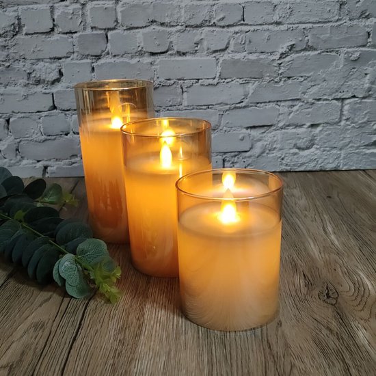 Bestel Decocino by Amira - Candles Hearts Rosegold pk/5 voor slechts € 3,65