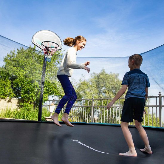 Trampoline springdoek Ø 244 cm Zwart