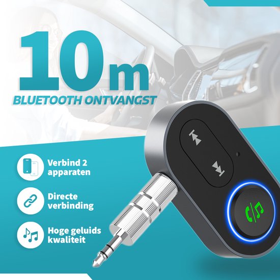 Récepteur Bluetooth DINTO® - BT 5.1 - AUX 3,5 MM - Récepteur Bluetooth -  Appel mains... | bol.com