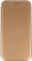 Shell Slim Folio Hoesjes Wallet Case voor iPhone X Goud