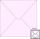 Benza Wenskaart Enveloppen - Vierkant 14 x 14 cm - Lila - 100 stuks