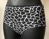 DICE Dames Midi Slip Giraf print 3-pack size M