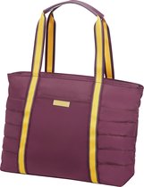 American Tourister Shopper Met Laptopvak - Uptown Vibes Tote Bag 14.1 inch Purple/Yellow