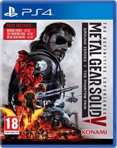 Konami Metal Gear Solid V : The Definitive Experience Standaard Duits, Spaans, Frans, Italiaans, Japans, Portugees, Russisch PlayStation 4