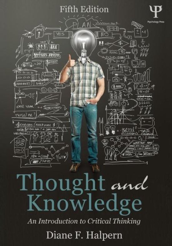Boek cover Thought and Knowledge van Diane F. Halpern (Paperback)