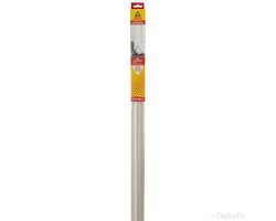 Tochtstrip. Dorpelstrip 110cm. lang. Zelfklevend - Kunststof - Wit Deltafix.