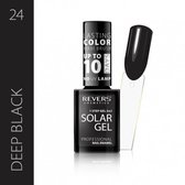 REVERS® 3in1 Solar Gel Nagellak 12ml. - #24 Deep Black